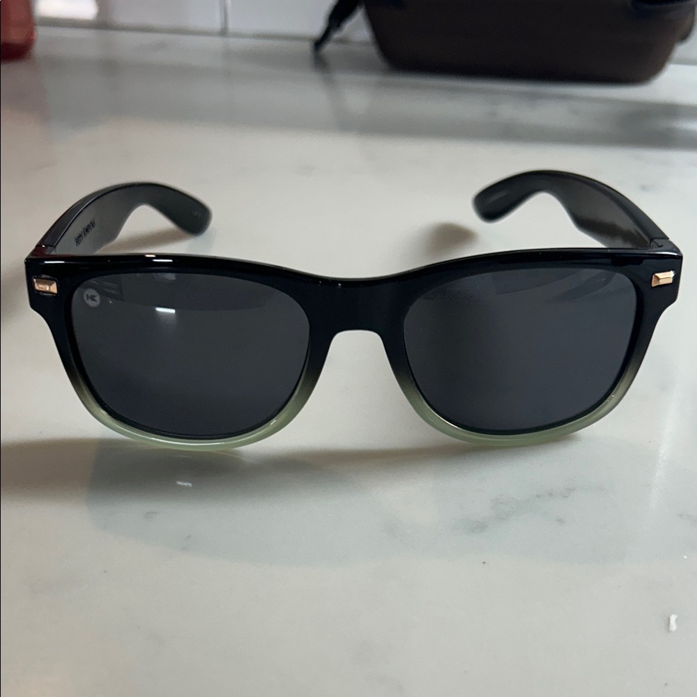 Knockaround Polarized Sunglasses 
Stylish Black and Green
